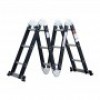 Thang nhôm gấp đa năng 4 đoạn Advindeq ADM103 Black